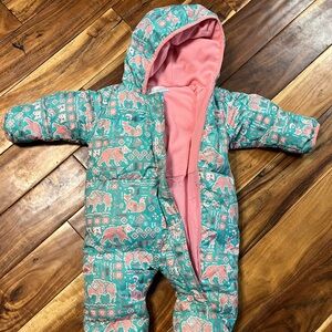 Columbia snow suit